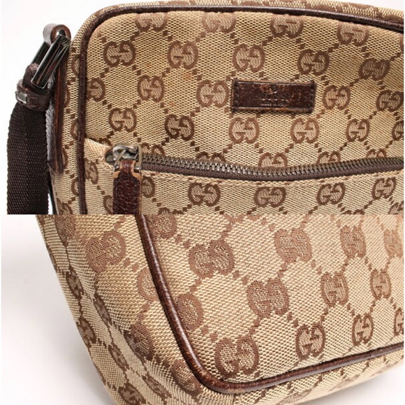 Gucci GG Pattern Canvas Mini Crossbody Bag - Picture 5 of 7